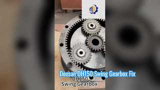 Slew Drive Gearbox Doosan DH150 DH130-5 Motor Reduction Gear Box