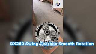 DX260 Gear Reducer Box Swing Gearbox Assembly Excavator Parts