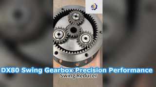 High Precision Swing Motor Gearbox DX80 Hydraulic Motor Reduction Gearbox