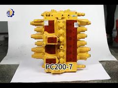 Control Valve Komatsu PC200-7 723-47-20403 Excavator Spare Part Excavator Hydraulic Parts