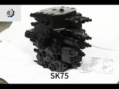 SK75 LG30V00001F1 Hydraulic Main Control Valve Black Main Hydraulic Control Valve
