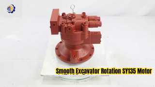SY135 Excavator Machinery Parts M2X63-14T Excavator Parts Swing Motor